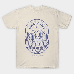 Lake Lovers Lake Life T-Shirt